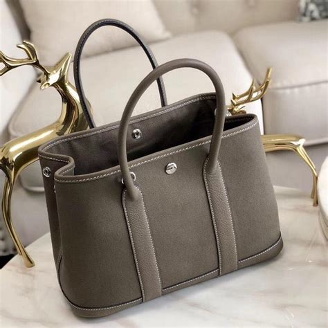 hermes garden party 30 gris meyer|Hermes 101: Hermes Garden Party Tote .